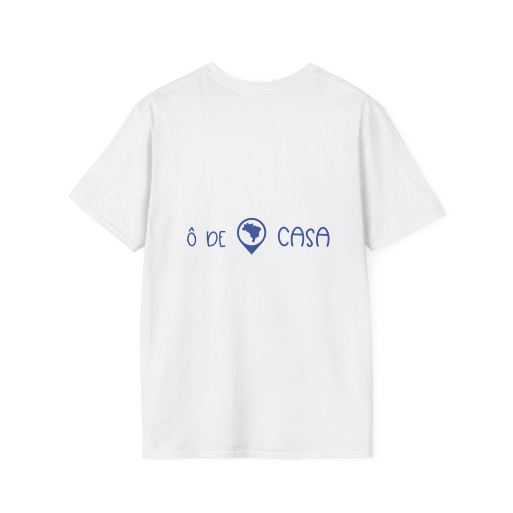 T-Shirt "Pega o pão de queijio. A conversa vai começar" — Brazilian Pride Graphic Tee